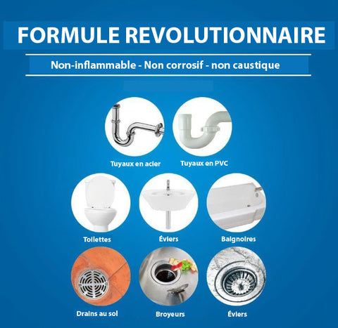 PACK DE 3 DEBOUCHEURS TOTCLEAN