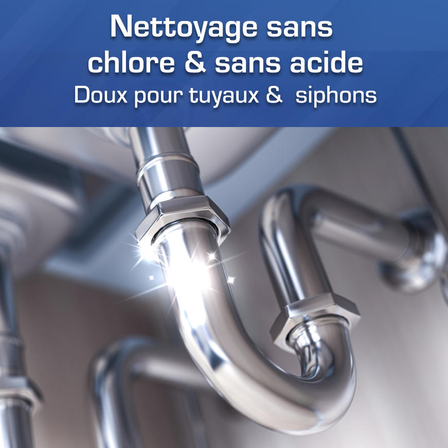 PACK DE 3 DEBOUCHEURS TOTCLEAN