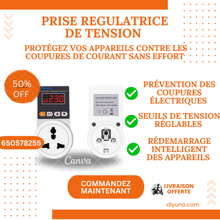PRISE REGULATRICE DE TENSION