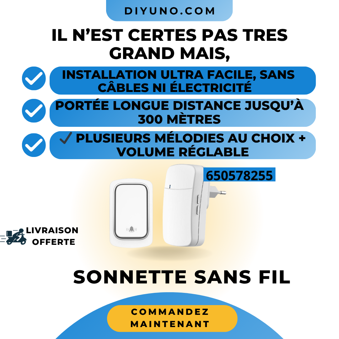 SONNETTE SANS FIL