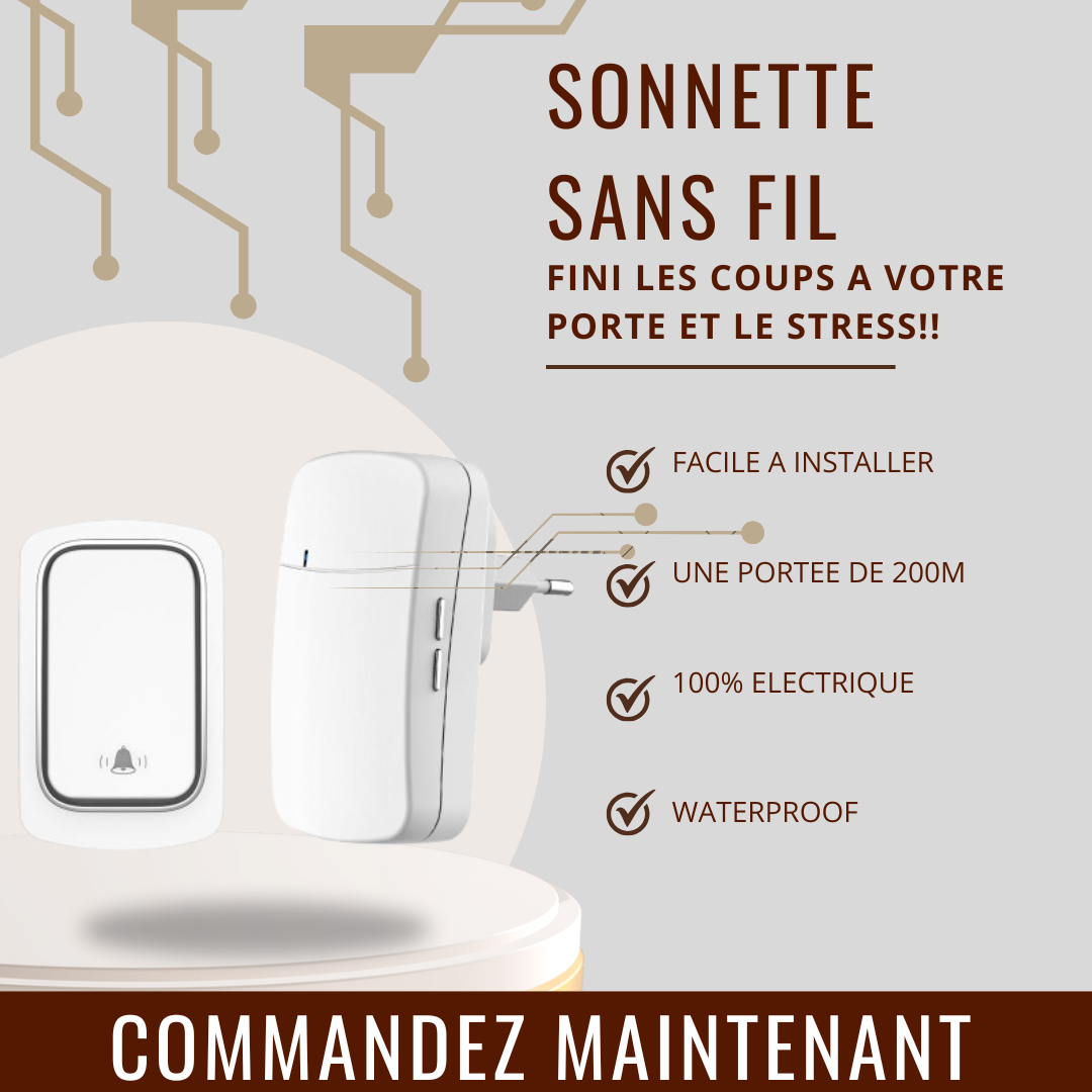 SONNETTE SANS FIL